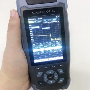Mini pro OTDR Reflectometer 9 functions in 1 device OPM OLS VFL Event Map RJ45 Ethernet Cable Sequence Distance Tracker
