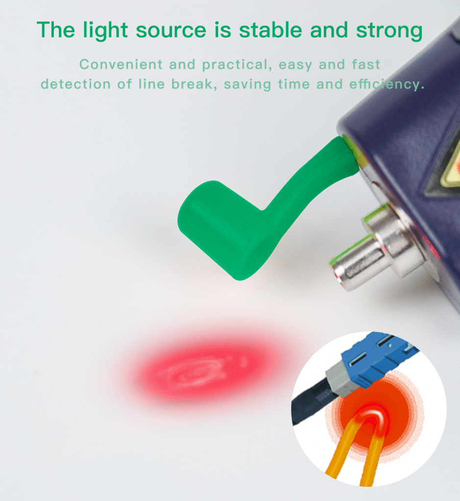 VFL Series Visual Fault Locator Red Laser Light 1mW, 10mW, 30mW, Fiber Cable Tester Dimiks Store