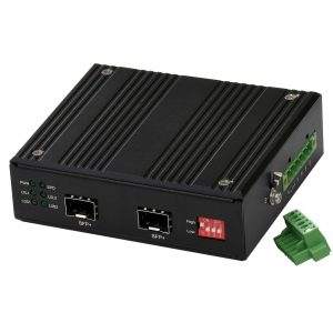 Industrial 10G SFP+ OEO converter (3R Repeater)